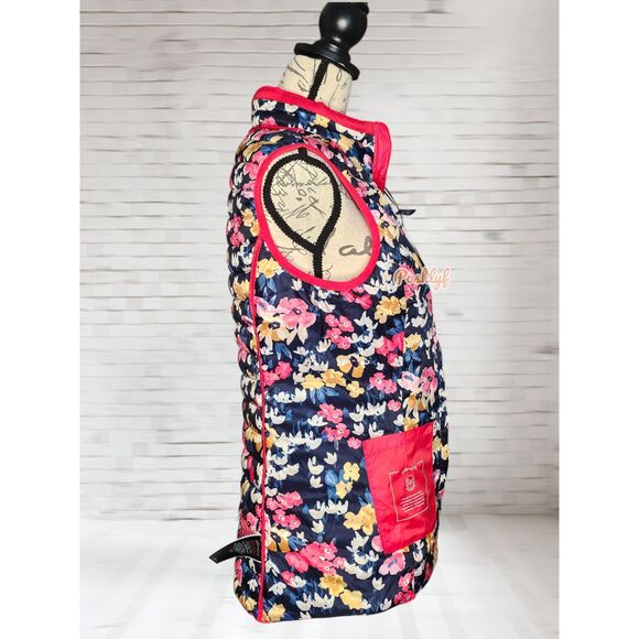 Joules Snug Water Resistant Packable Gilet Red Size 4 - Picture 8 of 15